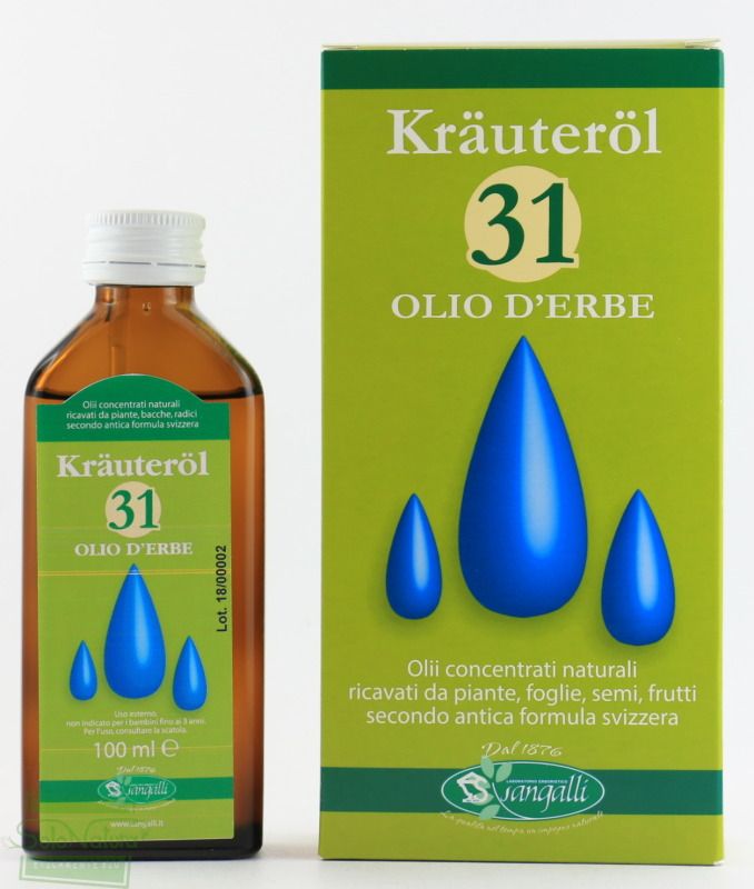 Olio 31 Krauterol Bio essenze ricetta originale