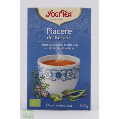 TISANA PIACERE DEL RESPIRO 30,6 gr YOGI TEA 